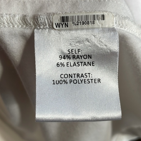 ELAINE KIM Rainsi Jersey Jacket in White. Sz: M - Picture 4 of 9